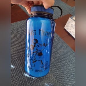 Disney Cast Member Blue Water Bottle